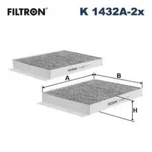 FILTRON Polen Filtresi (K 1432A-2x) - Mercedes-Benz