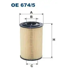 FILTRON Yağ Filtresi (263303c300 - 263203c30a) - Kore Araçları (Hyundai/Kia) OE 674/5