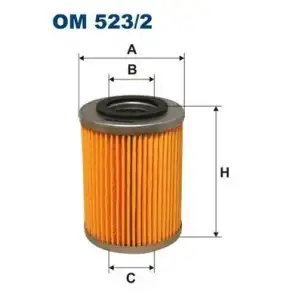 FILTRON Yağ Filtresi (OM 523/2) - Opel