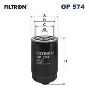 FILTRON Yağ Filtresi (H19w06 / Oc105) - VW Grubu (VW/Audi/Seat/Skoda) OP 574