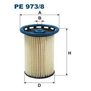 FILTRON Yakıt Filtresi (Kx341) - VW Grubu (VW/Audi/Seat/Skoda) PE 973/8