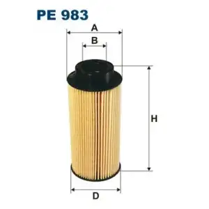 FILTRON Yakıt Filtresi (Filtre Elemanı) (PE 983) - Ağır Vasıta