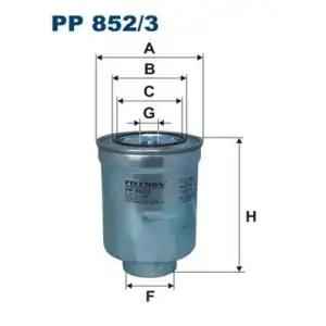 FILTRON Yakıt Filtresi (PP 852/3) - Japon Araçları