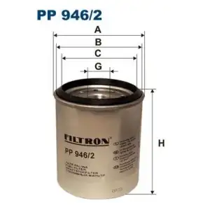 FILTRON Yağ Filtresi (PP 946/2) - Fiat / Alfa / Lancia
