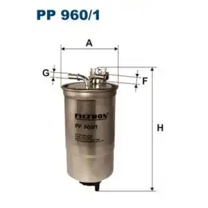FILTRON Yakıt Filtresi (H282wk) - VW Grubu (VW/Audi/Seat/Skoda) PP 960/1