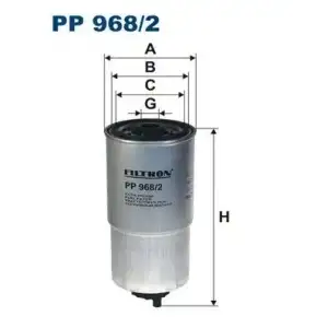 FILTRON Yakıt Filtresi (PP 968/2) - Fiat / Alfa / Lancia