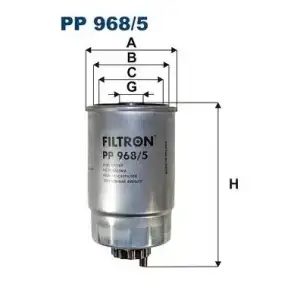 FILTRON Yakıt Filtresi (PP 968/5) - Fiat / Alfa / Lancia