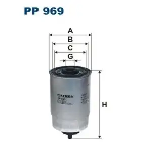 FILTRON Yakıt Filtresi (PP 969) - BMW / Mini