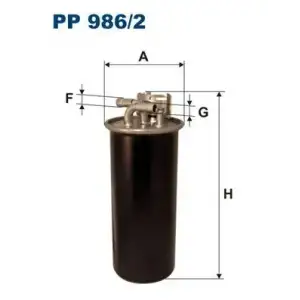 FILTRON Yakıt Filtresi (Kl454 / H206wk) - VW Grubu (VW/Audi/Seat/Skoda) PP 986/2