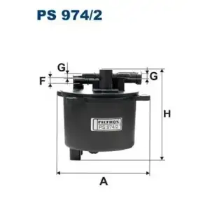 FILTRON Yakıt Filtresi (PEU 190183; MIT 1770a040; LRG Lr001313; JAG Aj8111) - Ford PS 974/2