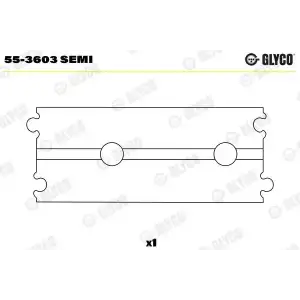 GLYCO Piston Kol Burcu (22 Mmy.m Küçük) - Mercedes-Benz GLY 55-3603 SEMI