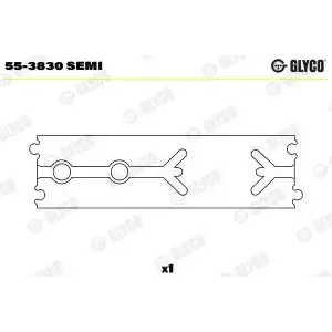 GLYCO Piston Kol Burcu (30.50 Mm) - Mercedes-Benz GLY 55-3830 SEMI