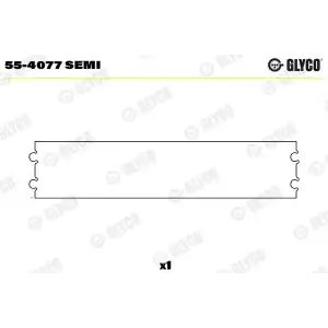 GLYCO Piston Kol Burcu (Adet) - Fiat / Alfa / Lancia GLY 55-4077 SEMI