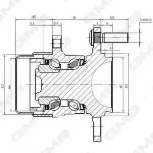GMB Porya Arka (GMB GH34980T) - Kore Araçları (Hyundai/Kia)