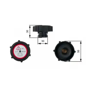 GATES Radyatör Yedek Su Depo Kapağı (OEM Üründür) - Ford RC230