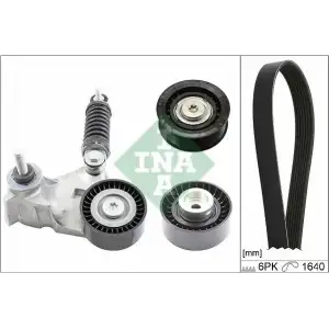 INA V Kayış Seti (Xs7e 19a216 Bd/cc1q 19a216 Ca/1s7q 6c301 CA) - Ford 529 0104 10