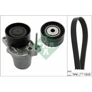 INA V Kayış Seti (7pk1545kayis+gergi Kütük+rulman) - Mercedes-Benz 529 0248 10