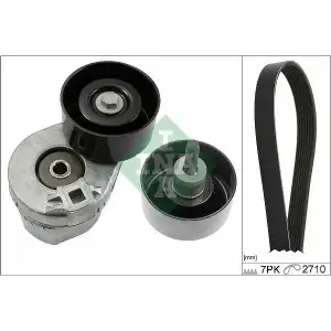 INA V Kayış Seti (Yc1e 9444 Ae/yc1e 6c301 CB) - Ford 529 0389 10