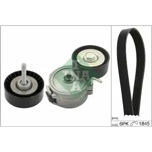 INA V Kayış Seti (4s7q 19a216 Ja/7g9q 6c301 CA) - Ford 529 0395 10