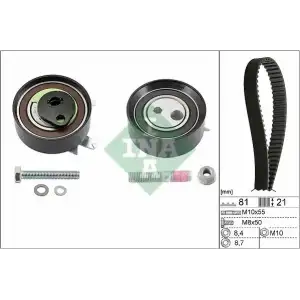 INA Triger Seti (Pompa Seti (81 Dış + 074130245)) - VW Grubu (VW/Audi/Seat/Skoda) 530 0062 10