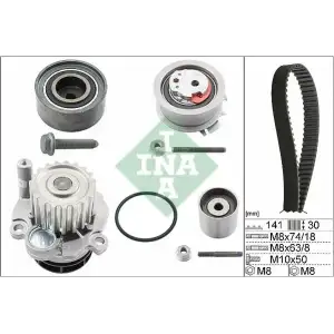INA Triger Seti (1987946471 / K015607xs (Devirdaimli)) - VW Grubu (VW/Audi/Seat/Skoda) 530 0405 30