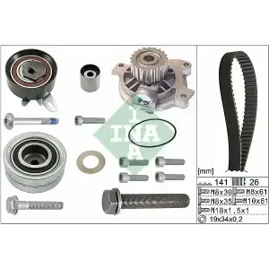 INA Triger Seti (Devirdaimli) (530 0482 30) - VW Grubu (VW/Audi/Seat/Skoda)