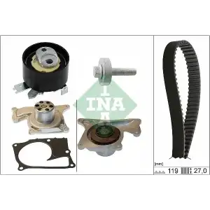 INA Triger Seti+devirdaim (EUR - 6) - Renault / Dacia 530 0843 30