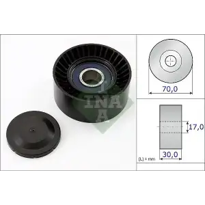 INA V Kayış Gergi Rulmanı (531 0873 10) - VW Grubu (VW/Audi/Seat/Skoda)