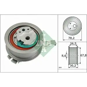 INA Eksantrik Gergi Rulmanı (T43245) - VW Grubu (VW/Audi/Seat/Skoda) 531 0894 10