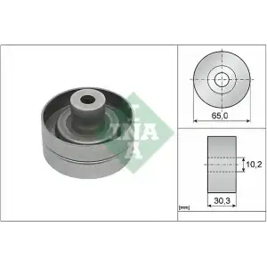 INA V Kayış Gergi Rulmanı (Düz) (532 0910 10) - Ford