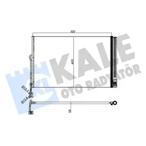 KALE Klima Radyatörü (814379) - VW Grubu (VW/Audi/Seat/Skoda) 345605