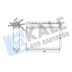 KALE Kalorifer Radyatörü (Klimalı) - BMW / Mini 346270