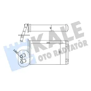 KALE Kalorifer Radyatörü (8FH 351 308-741 (Klimalı)) - VW Grubu (VW/Audi/Seat/Skoda) 346445