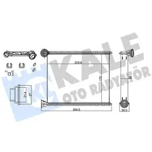 KALE Kalorifer Radyatörü (347120) - Peugeot / Citroën / DS
