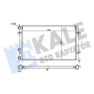 KALE Su Radyatörü (8MK 376 733-664) - VW Grubu (VW/Audi/Seat/Skoda) 347520