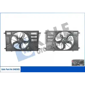 KALE Fan Motoru (Motor Soğutma) - Ford 348585