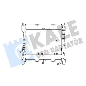 KALE Su Radyatörü ([Brazing] [492x403x26]) - Renault / Dacia 350990