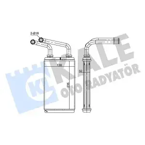 KALE Kalorifer Radyatörü (352085) - Renault / Dacia