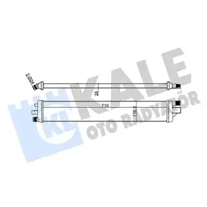 KALE Turbo Radyatörü (Intercooler) (352365) - Renault / Dacia