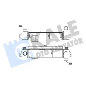 KALE Turbo Radyatörü (140 BG) - Kore Araçları (Hyundai/Kia) 352475