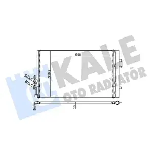KALE Klima Radyatörü (64539216143) - BMW / Mini 352610