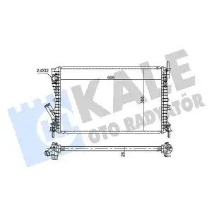 KALE Su Radyatörü (Brazing) (354260) - Ford