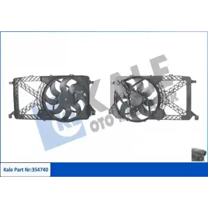 KALE Fan Motoru ((-AC) 2.2 Tdci / -AC 2.3dohc) - Ford 354740