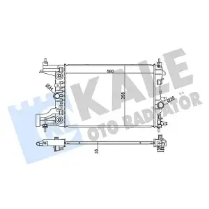 KALE Su Radyatörü (Al/pl/brz Otomatik Şanzıman) (355200) - Opel
