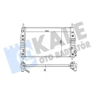 KALE Su Radyatörü (Brazing 4 Vites Otomatik) - Ford 355900