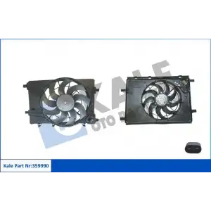 KALE Radyatör Fan Motoru (Davlumbazli) - Opel 359990