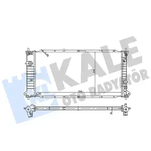 KALE Su Radyatörü (Manuel) (362355) - Kore Araçları (Hyundai/Kia)
