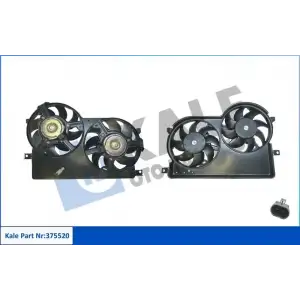 KALE Fan Motoru (Komple) - Fiat / Alfa / Lancia 375520