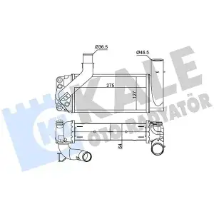 KALE Turbo Radyatörü (375650) - Japon Araçları