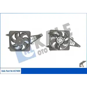 KALE Fan Motoru (Davlumbazli Kablolu) - Fiat / Alfa / Lancia 417400
